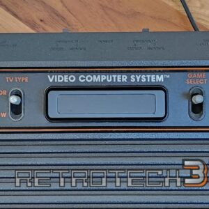 Atari 2600 / 2600+ Cartridge Slot Dust Cover – Empty Cartridge