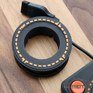 Atari 2600 Joystick Cable Holder Organizer + DB9 Dust Protector