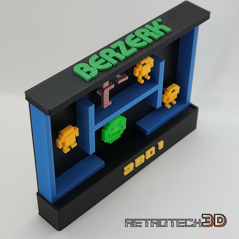 Atari 2600 Diorama - Berzerk - Image 4