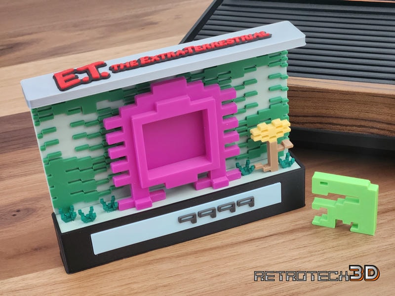 Atari 2600 Diorama - E.T. The Extraterrestrial - Image 2