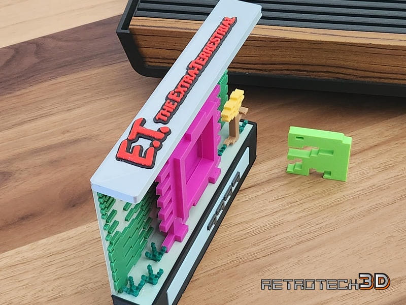 Atari 2600 Diorama - E.T. The Extraterrestrial - Image 3
