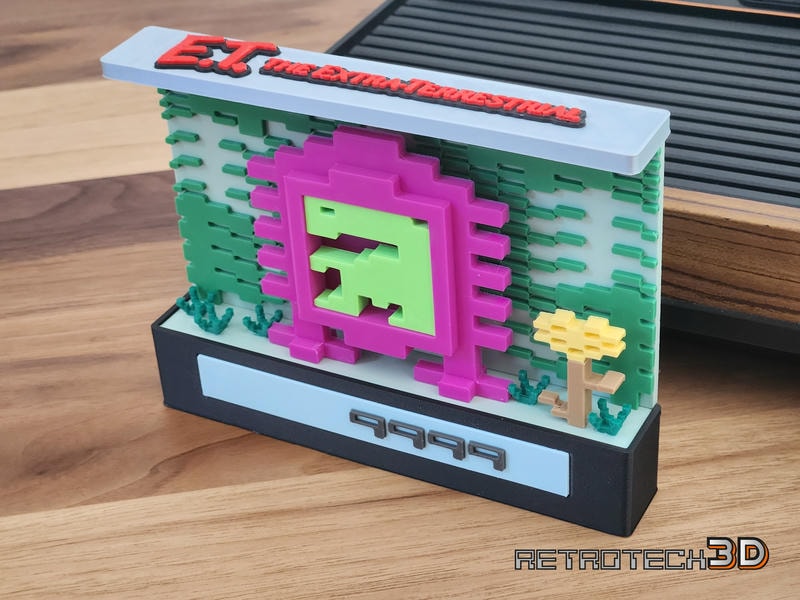 Atari 2600 Diorama - E.T. The Extraterrestrial - Image 4