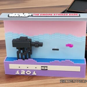 Atari 2600 Diorama – Star Wars The Empire Strikes Back