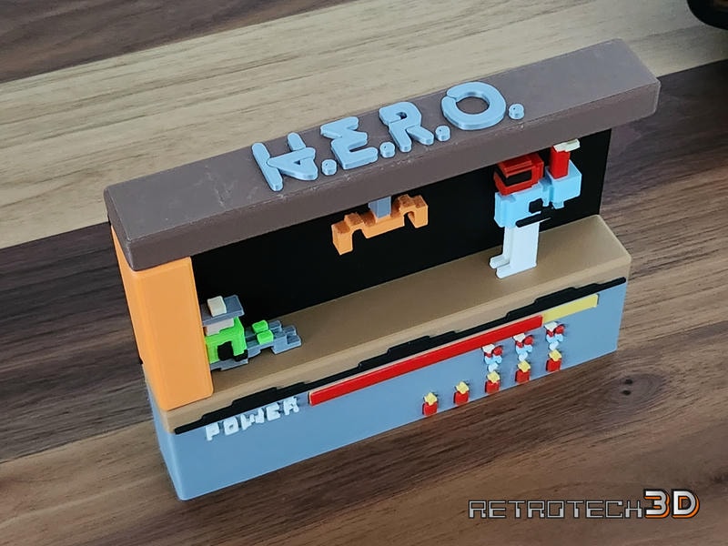 Atari 2600 Diorama - H.E.R.O. - Image 2