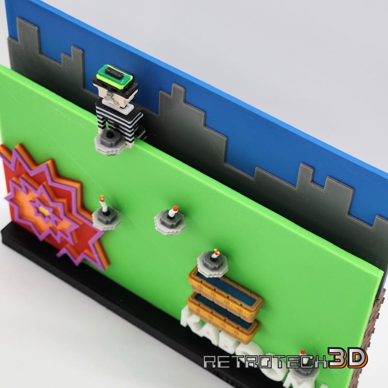 Atari 2600 Diorama - Kaboom! - Image 3
