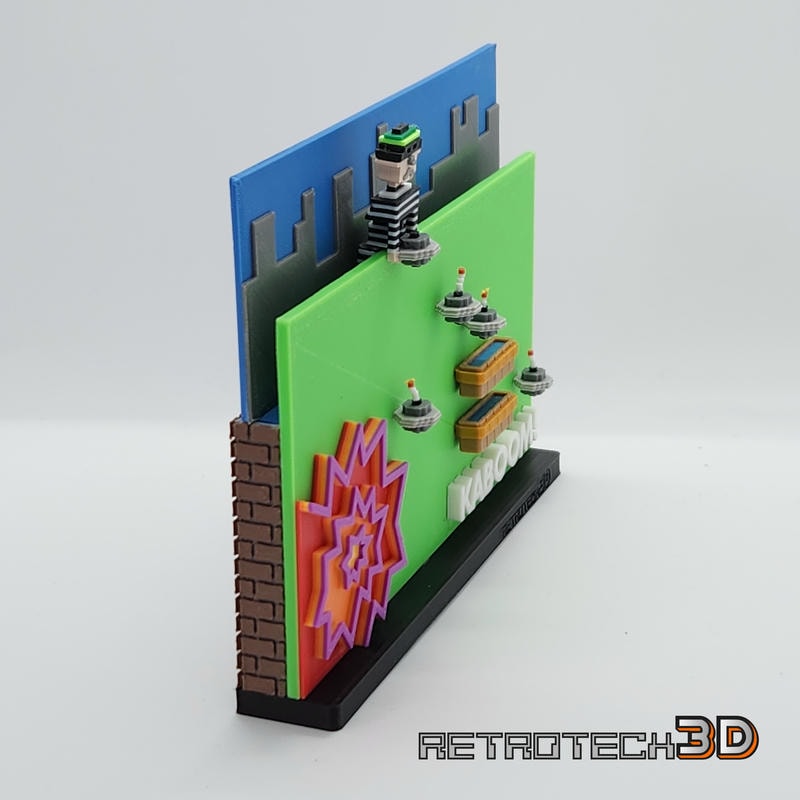 Atari 2600 Diorama - Kaboom! - Image 5