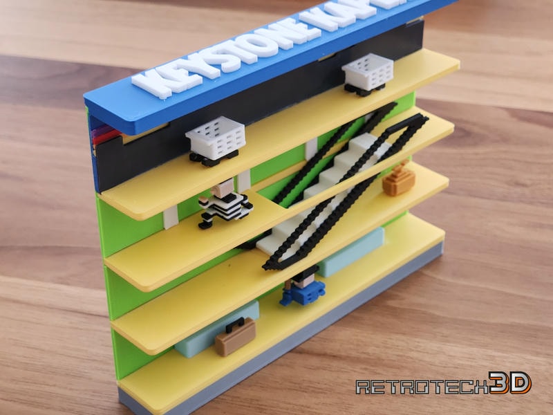 Atari 2600 Diorama - Keystone Kapers - Image 4
