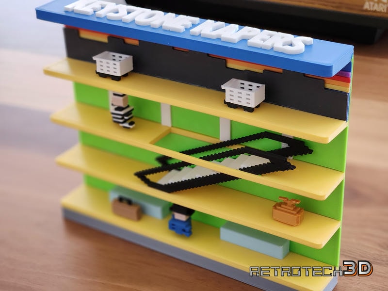 Atari 2600 Diorama - Keystone Kapers - Image 5