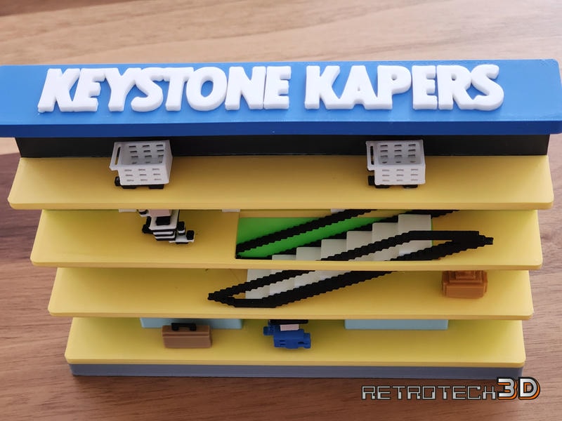 Atari 2600 Diorama - Keystone Kapers - Image 6