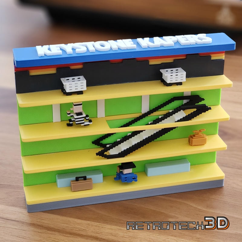 Atari 2600 Diorama - Keystone Kapers - Image 7