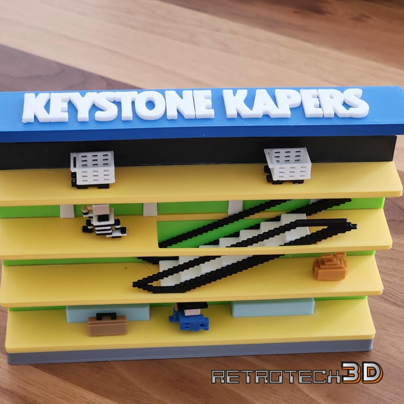Atari 2600 Diorama - Keystone Kapers - Image 8