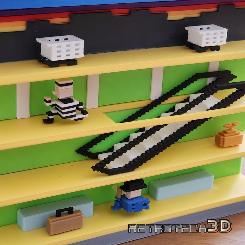 Atari 2600 Diorama - Keystone Kapers - Image 9