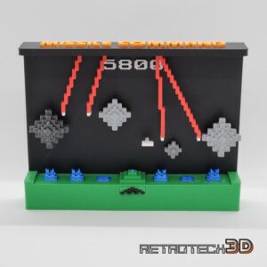 Atari 2600 Diorama – Missile Command