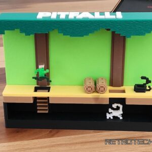 Atari 2600 Diorama – Pitfall – Snake scene
