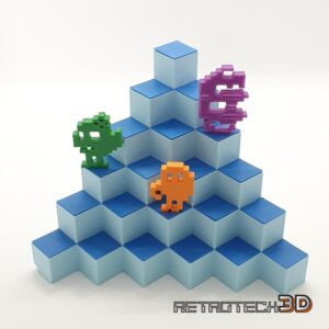 Atari 2600 Diorama – Q*Bert