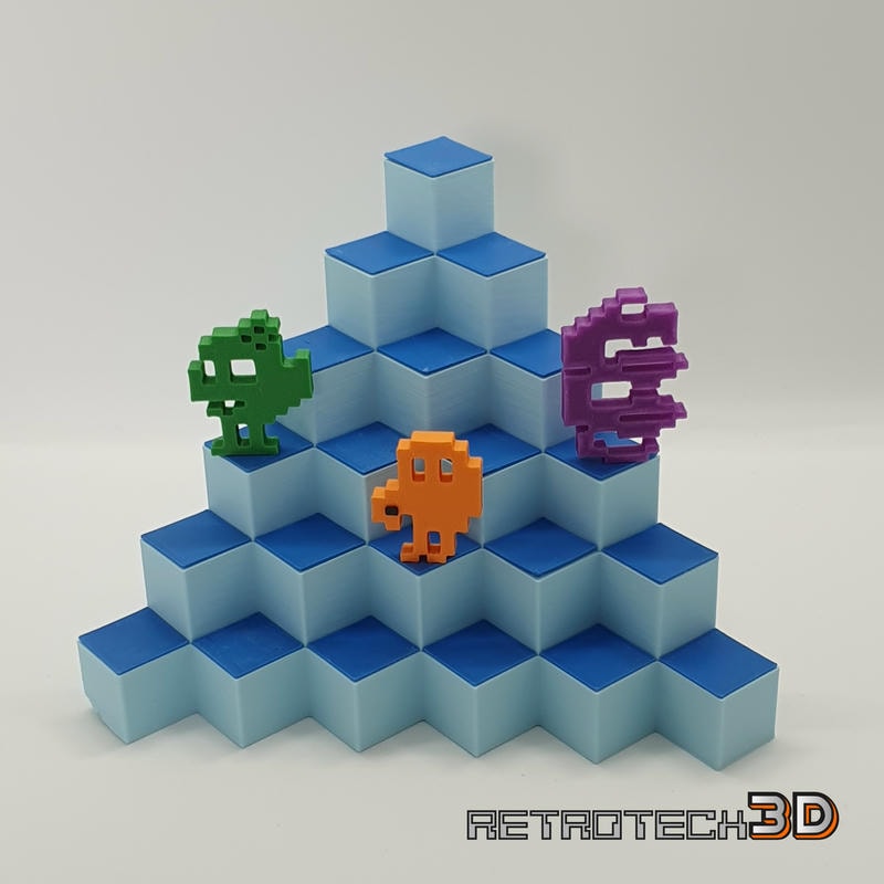 Atari 2600 Diorama - Q*Bert - Image 3