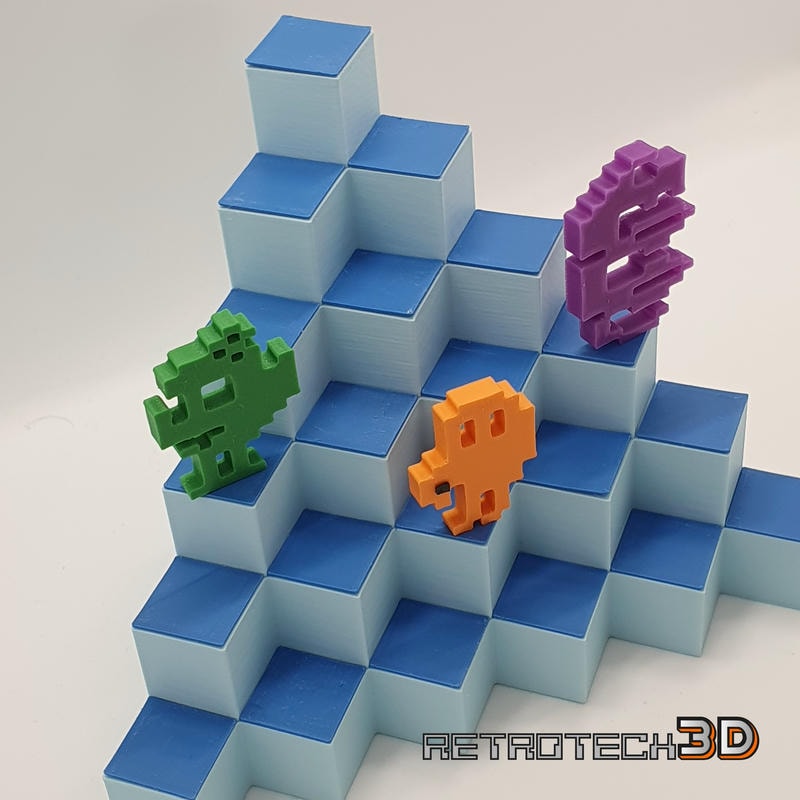 Atari 2600 Diorama - Q*Bert - Image 4