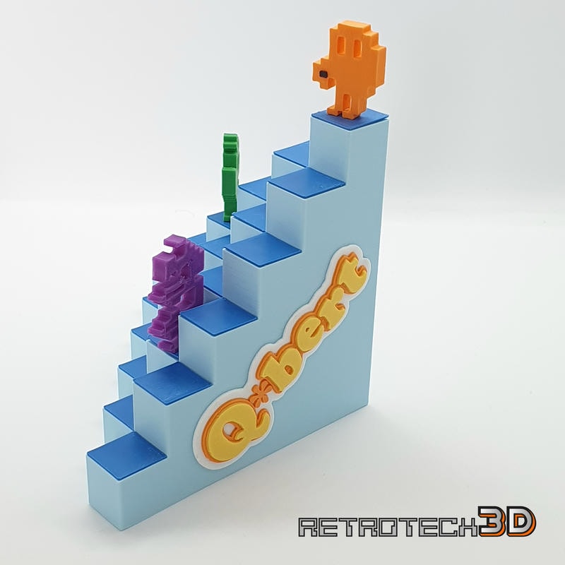 Atari 2600 Diorama - Q*Bert - Image 5