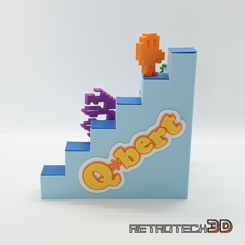 Atari 2600 Diorama - Q*Bert - Image 6