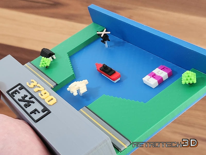 Atari 2600 Diorama - River Raid - Image 5