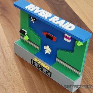 Atari 2600 Diorama – River Raid