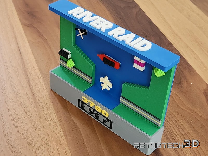 Atari 2600 Diorama - River Raid - Image 2