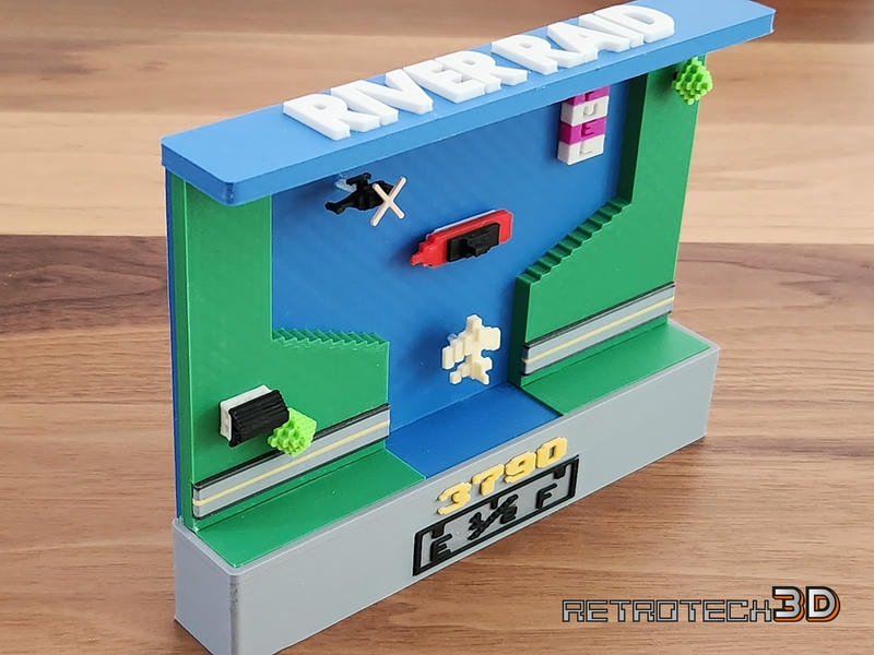 Atari 2600 Diorama - River Raid - Image 3