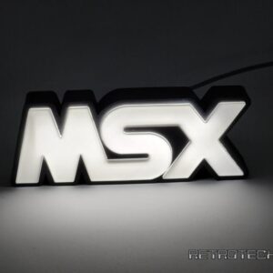 MSX Logo LED Light with USB-C connector