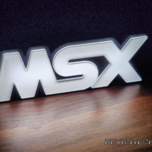 MSX Logo LED Light with USB-C connector
