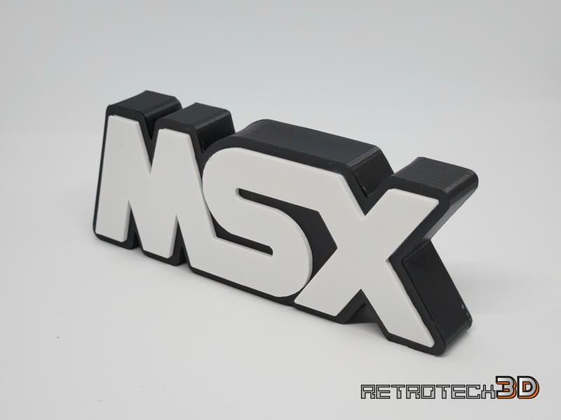 MSX Logo LED Light with USB-C connector - Image 3