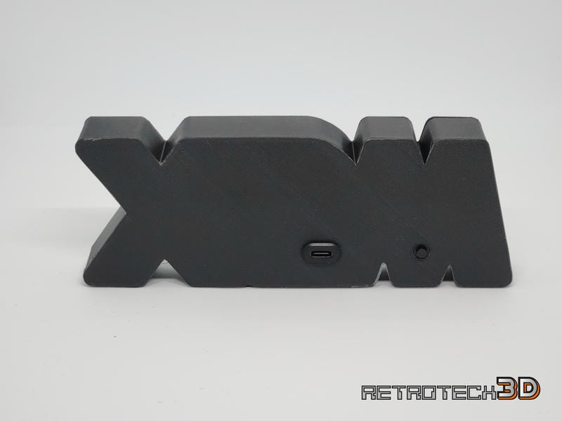 MSX Logo LED Light with USB-C connector - Image 4