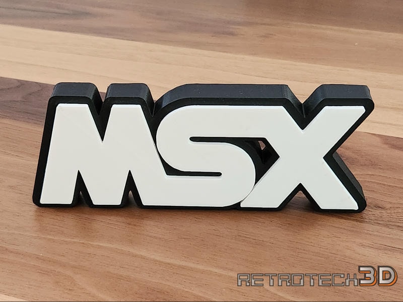 MSX Logo Sign - 6.5" - Solid