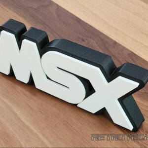 MSX Logo Sign – 6.5″ – Solid