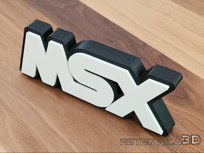MSX Logo Sign - 6.5" - Solid - Image 2