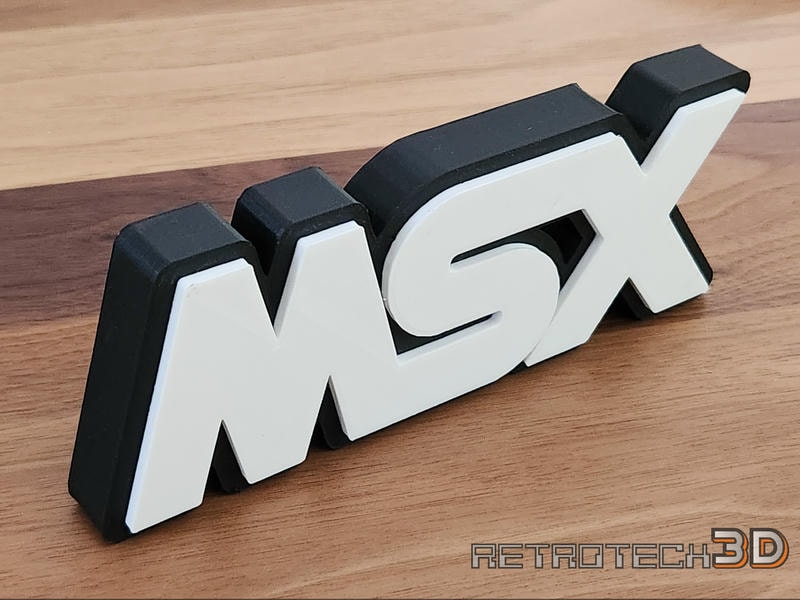 MSX Logo Sign - 6.5" - Solid - Image 3