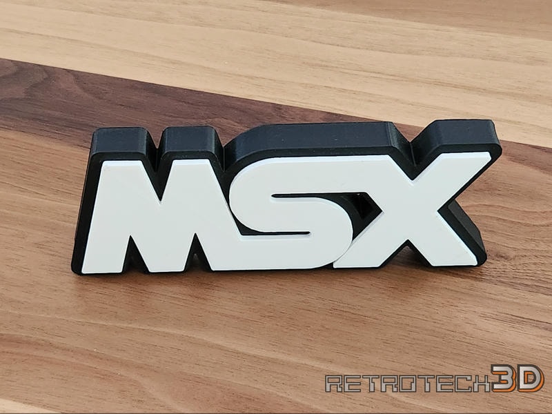 MSX Logo Sign - 6.5" - Solid - Image 4
