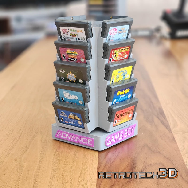 Nintendo Game Boy Advance Cartridge Tower (20 cartridges) - Image 3