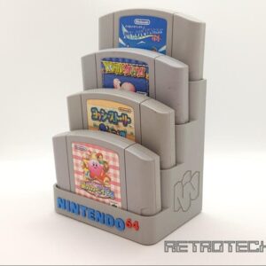 Nintendo 64 N64 Cartridge Display (4 cartridges)