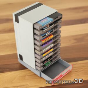 Nintendo NES Cartridge Tower (10 cartridges)