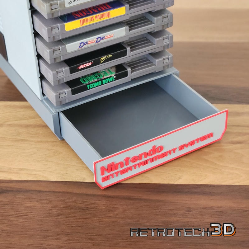 Nintendo NES Cartridge Tower (10 cartridges) - Image 3