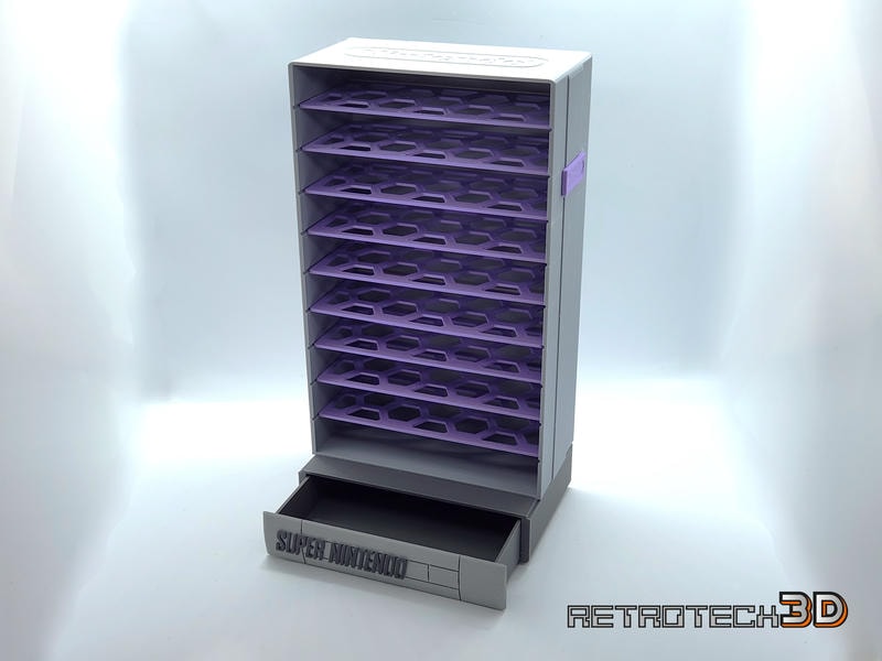 Nintendo SNES Cartridge Tower (10 cartridges) - Image 7