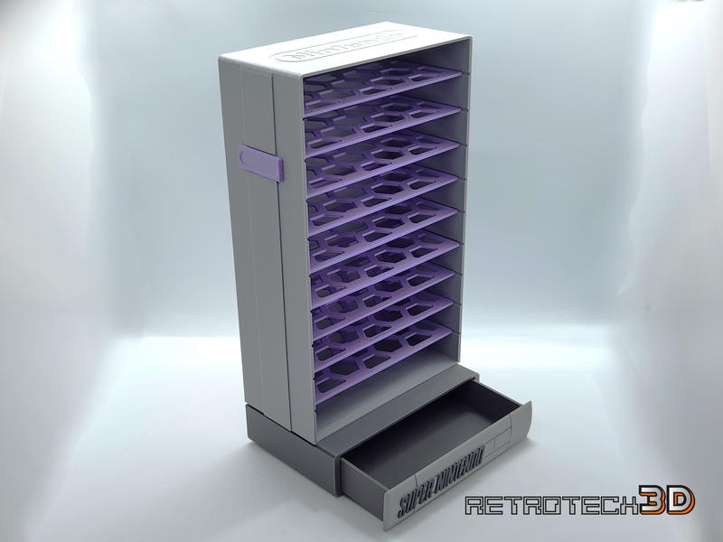 Nintendo SNES Cartridge Tower (10 cartridges) - Image 8