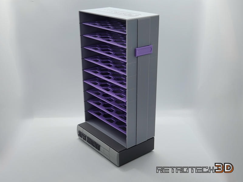 Nintendo SNES Cartridge Tower (10 cartridges) - Image 11