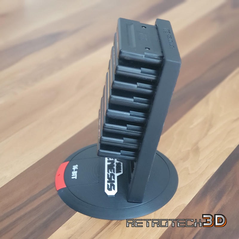 SEGA Genesis Cartridge Tower (10 cartridges) - Image 3
