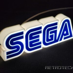 SEGA Logo LED Light with USB-C connector