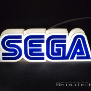 SEGA Logo LED Light with USB-C connector