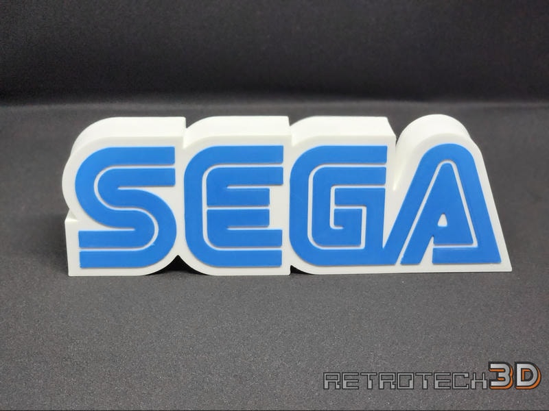 SEGA Logo LED Light with USB-C connector - Image 3