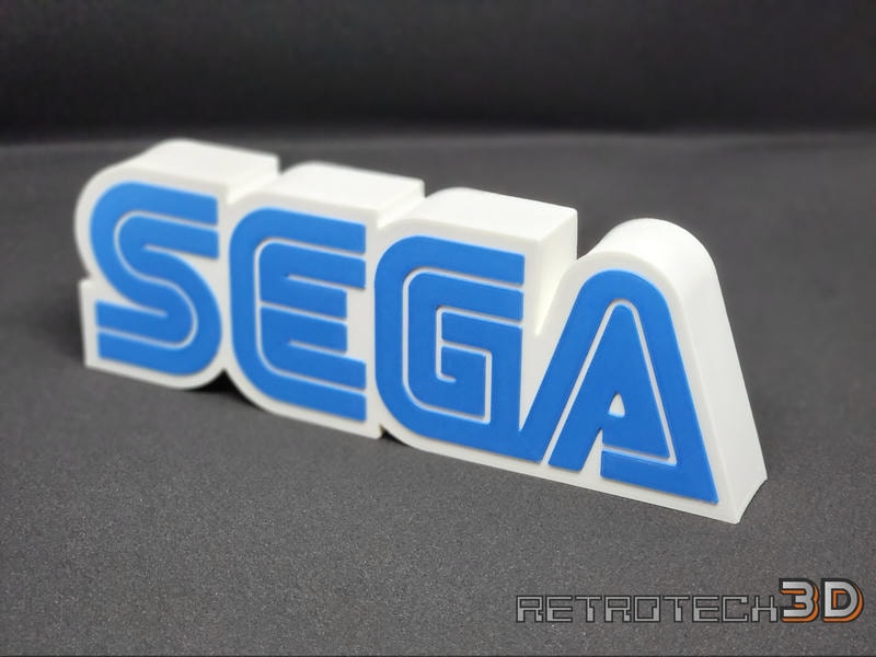 SEGA Logo LED Light with USB-C connector - Image 4