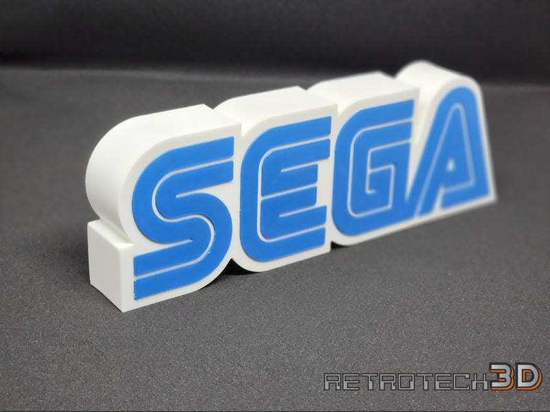 SEGA Logo LED Light with USB-C connector - Image 5