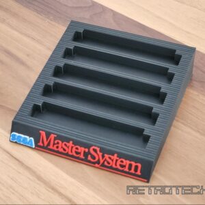 SEGA Master System Cartridge Holder (5 cartridges)